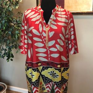 Colorful Print Dress